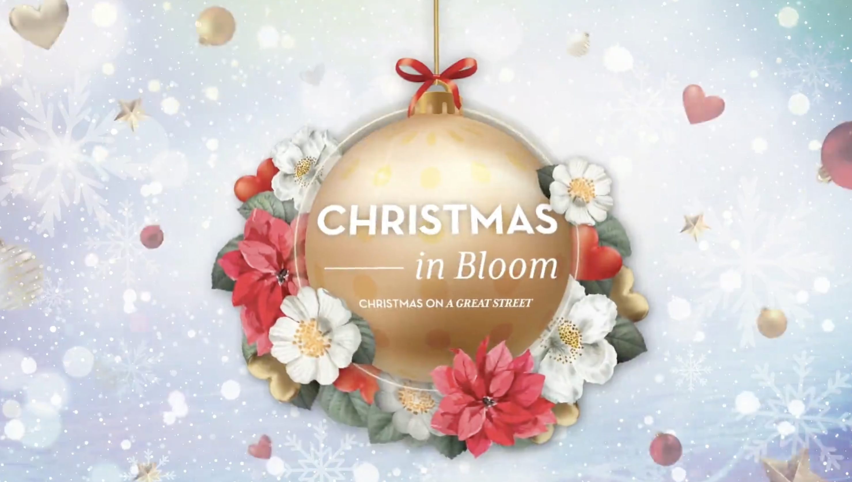 Orchard Road Christmas in Bloom campaign